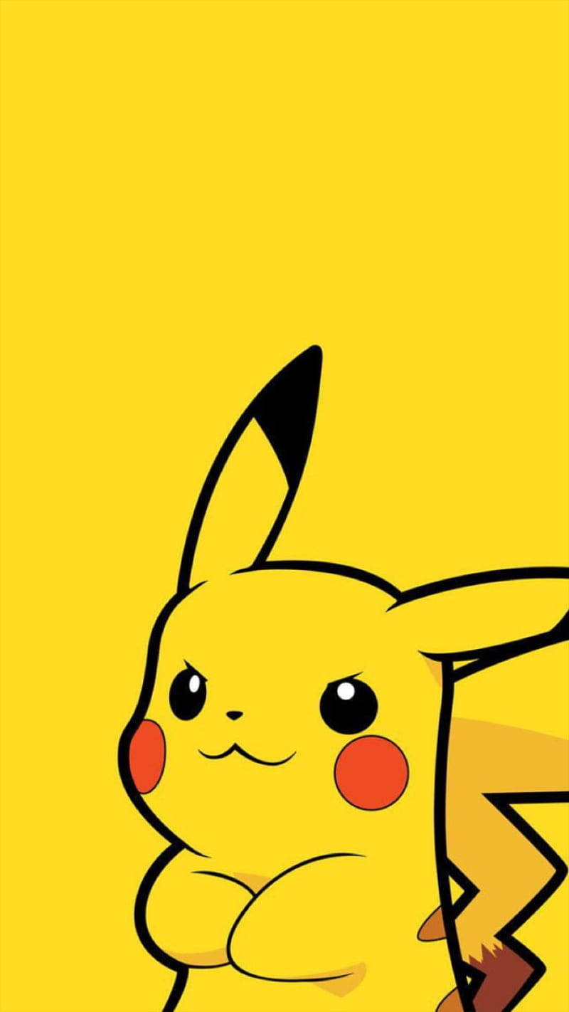 Confident Pikachu Iphone Wallpaper