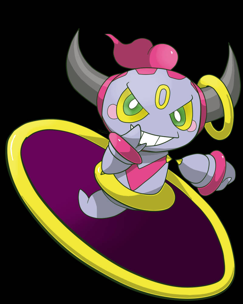 Confined Hoopa Rising From Ring Wallpaper
