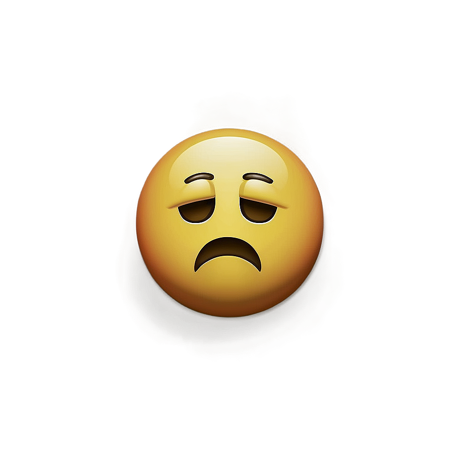 Confused Emoji Reaction Facebook Png Gls PNG