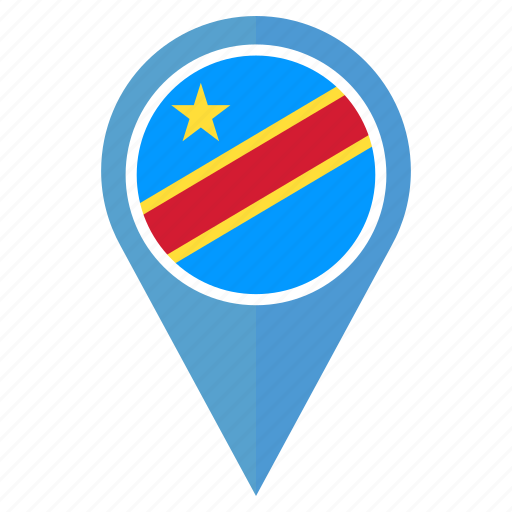 Congo Location Icon PNG