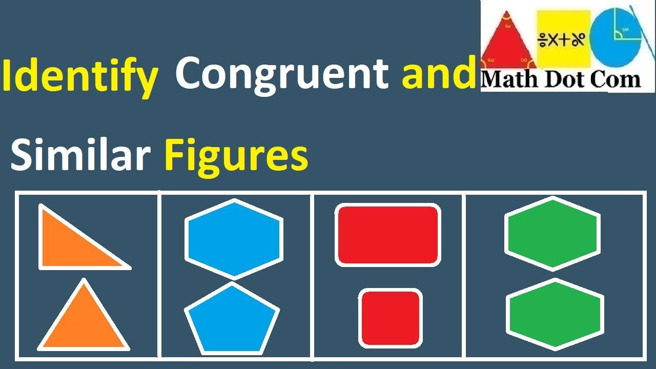 Congruent And Similar Figures Identification Wallpaper