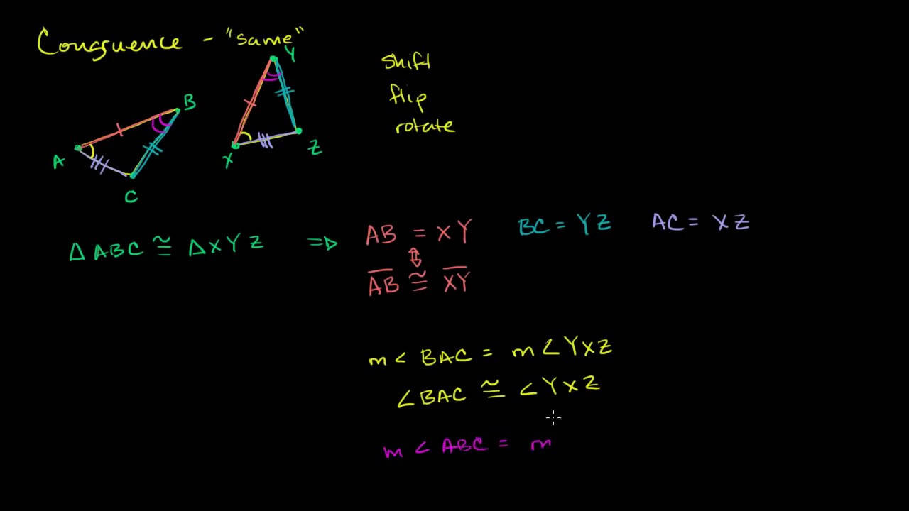 Fórmuladel Triángulo Congruente Fondo de pantalla