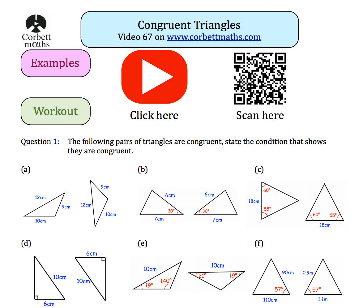 Entrenamientode Triángulos Congruentes Fondo de pantalla