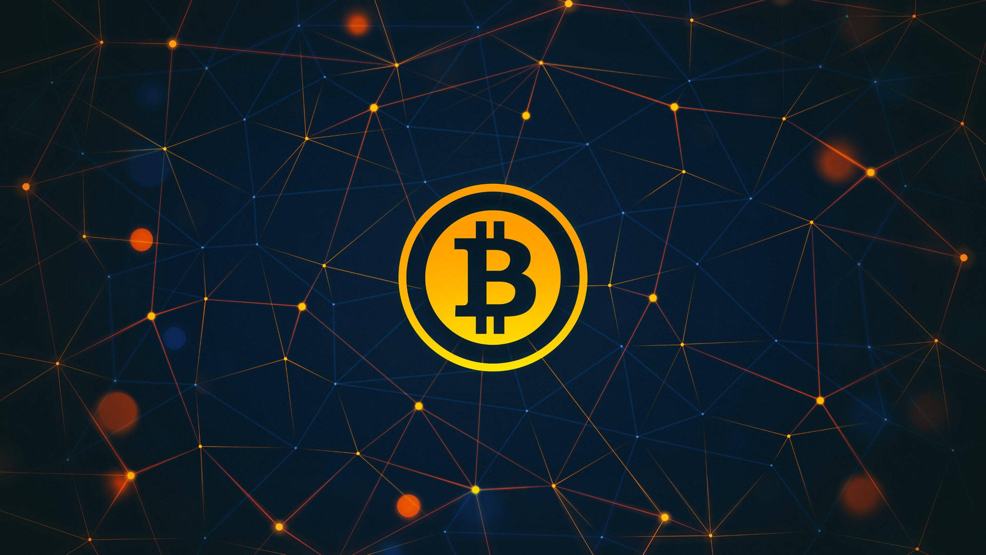 Connecting Dots Bitcoin Wallpaper