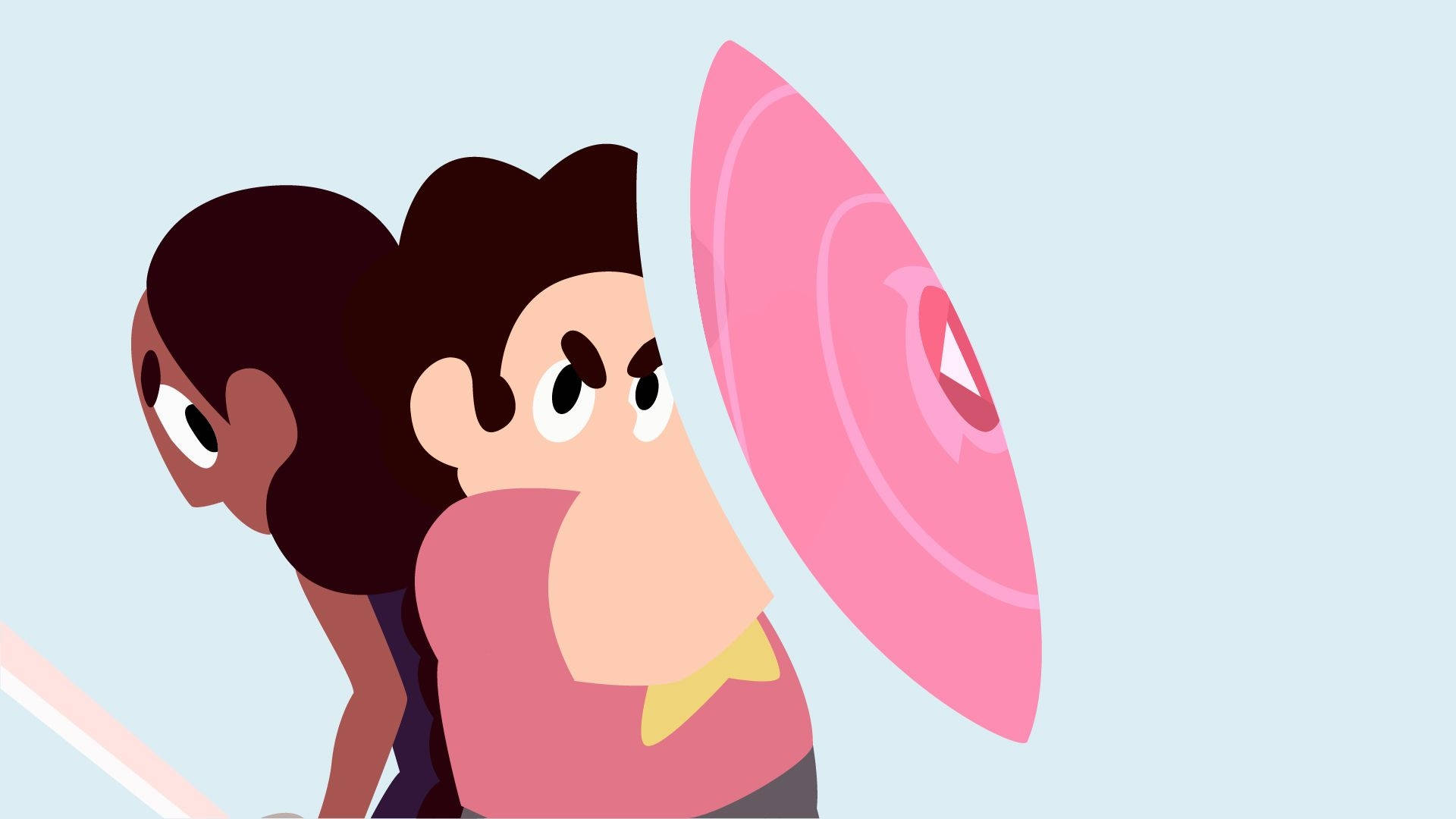 Connie And Steven Universe Ipad Background