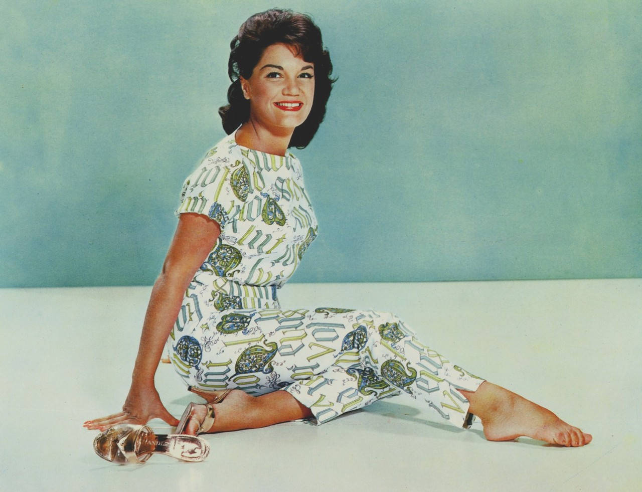 Connie Francis Følg The Boys Movie Poster Tapet Wallpaper