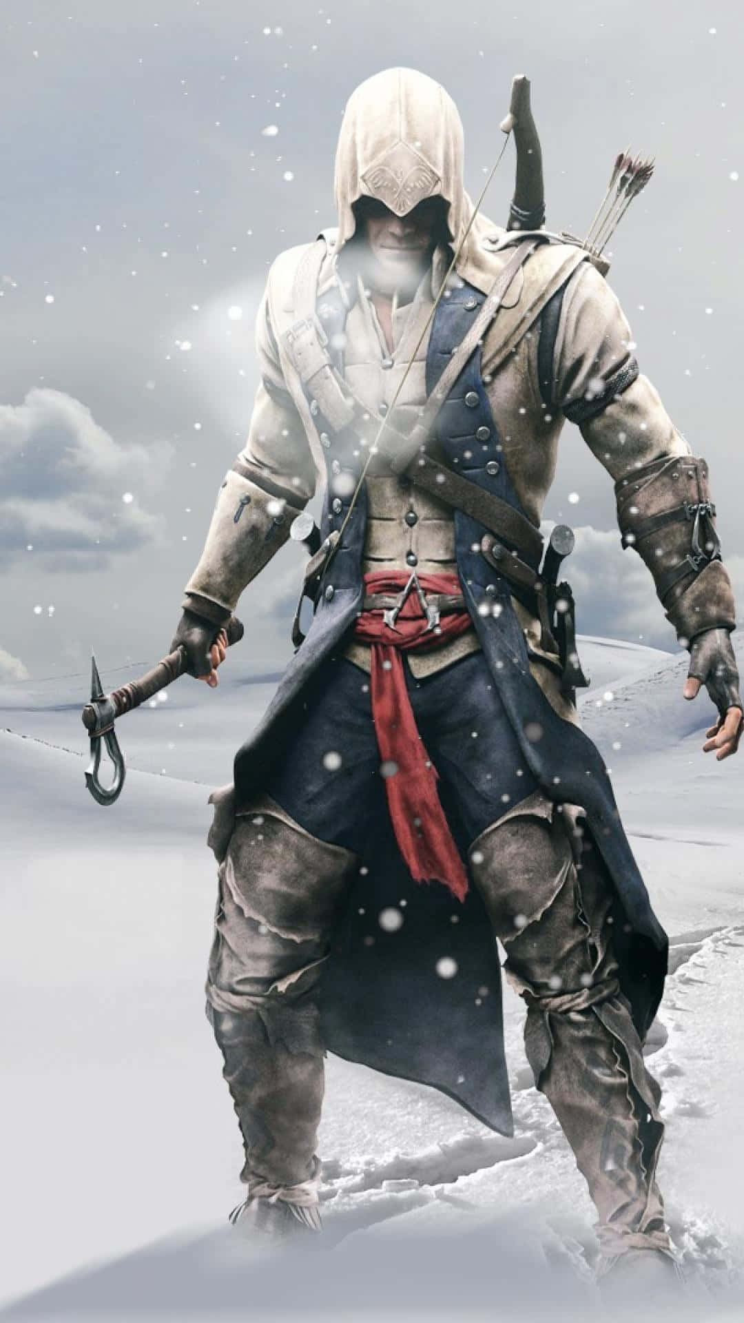 Connor Kenway, the skilled Assassin from Assassin's Creed III Wallpaper