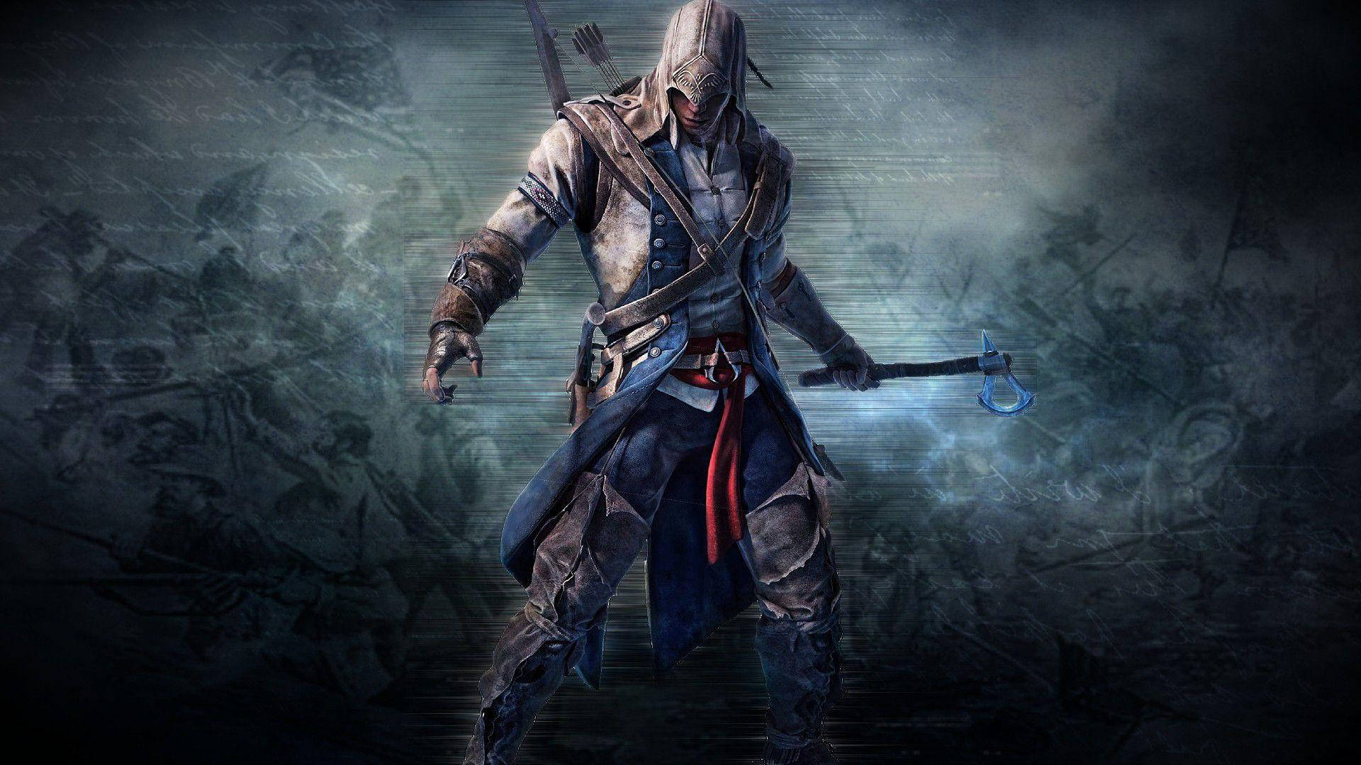 Connor Kenway Assassin's Creed Live Gaming Wallpaper
