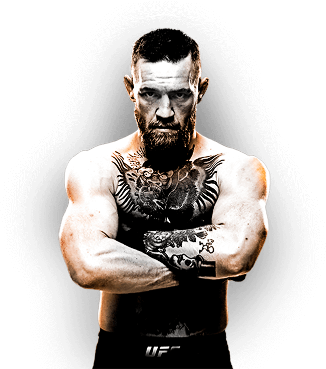 Conor Mc Gregor U F C Fighter Pose PNG