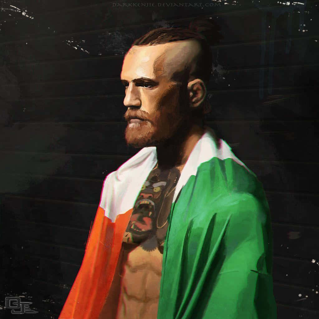 Conor McGregor exuding confidence