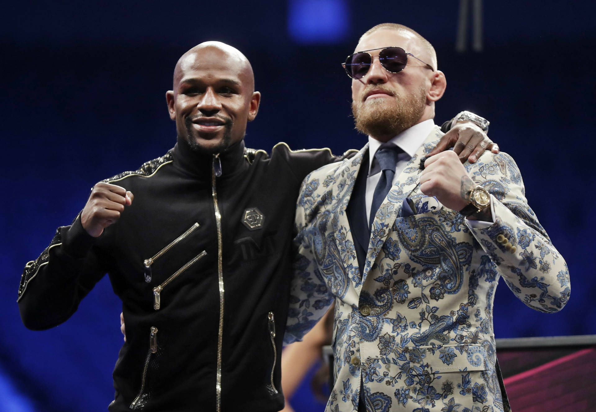 Conor Mcgregor And Floyd Mayweather Wallpaper