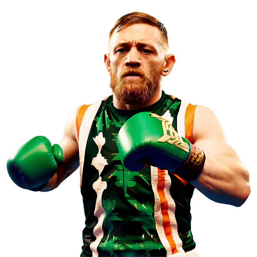 Download Conor Mcgregor In Fight Stance Png 35 | Wallpapers.com