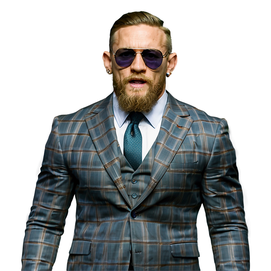 Download Conor Mcgregor Press Conference Png Yel | Wallpapers.com