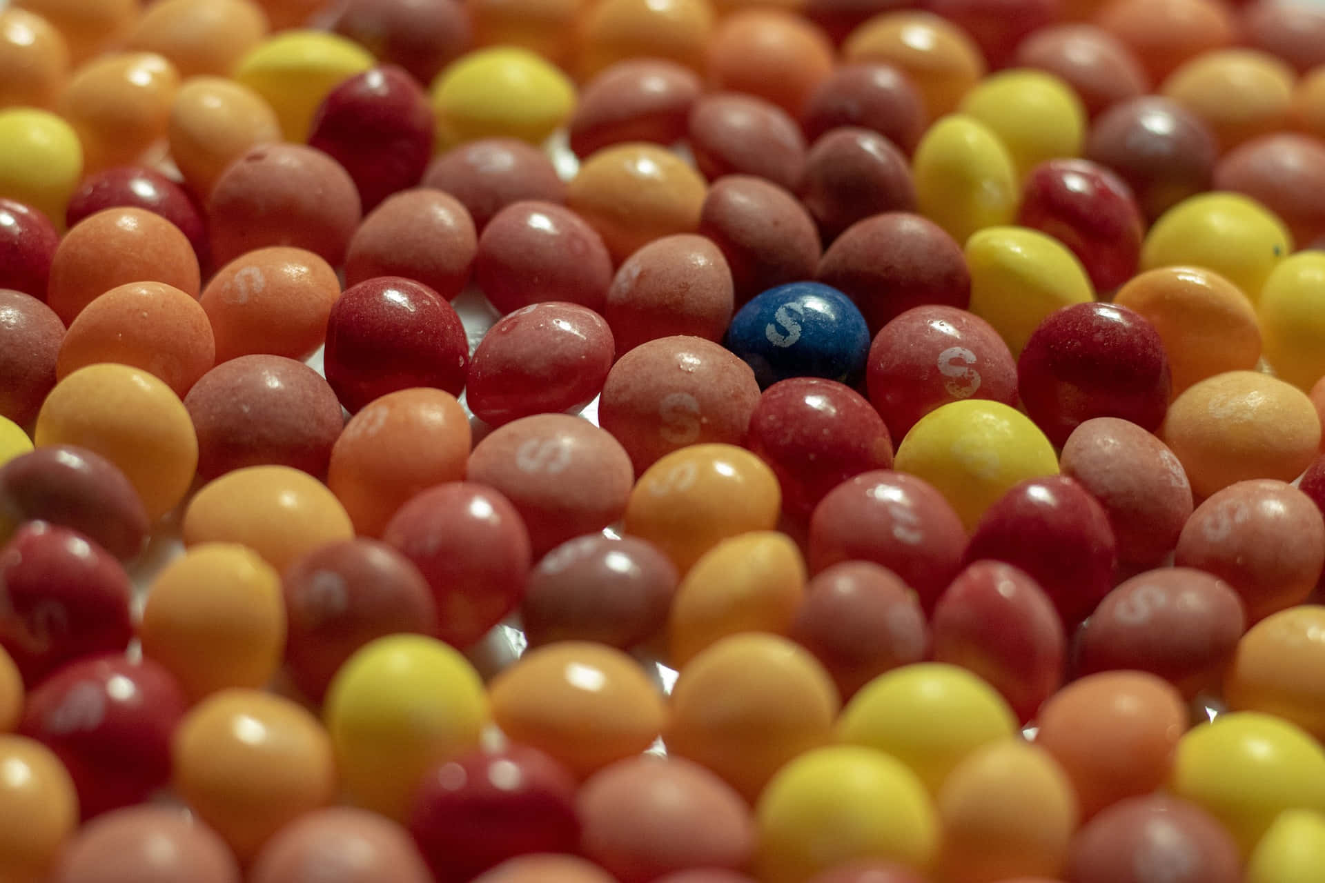 Conspicuous Skittle Candy Wallpaper