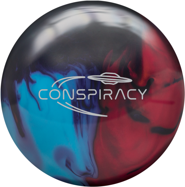 Conspiracy Bowling Ball Design PNG
