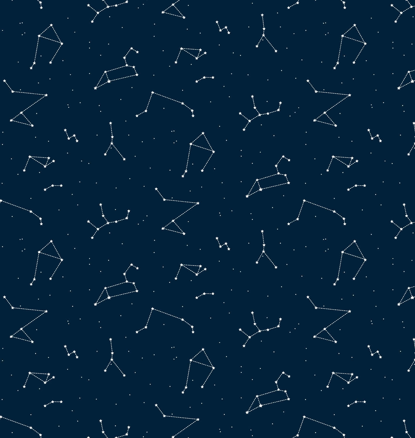 The Beauty of the Night Sky's Constellations Wallpaper