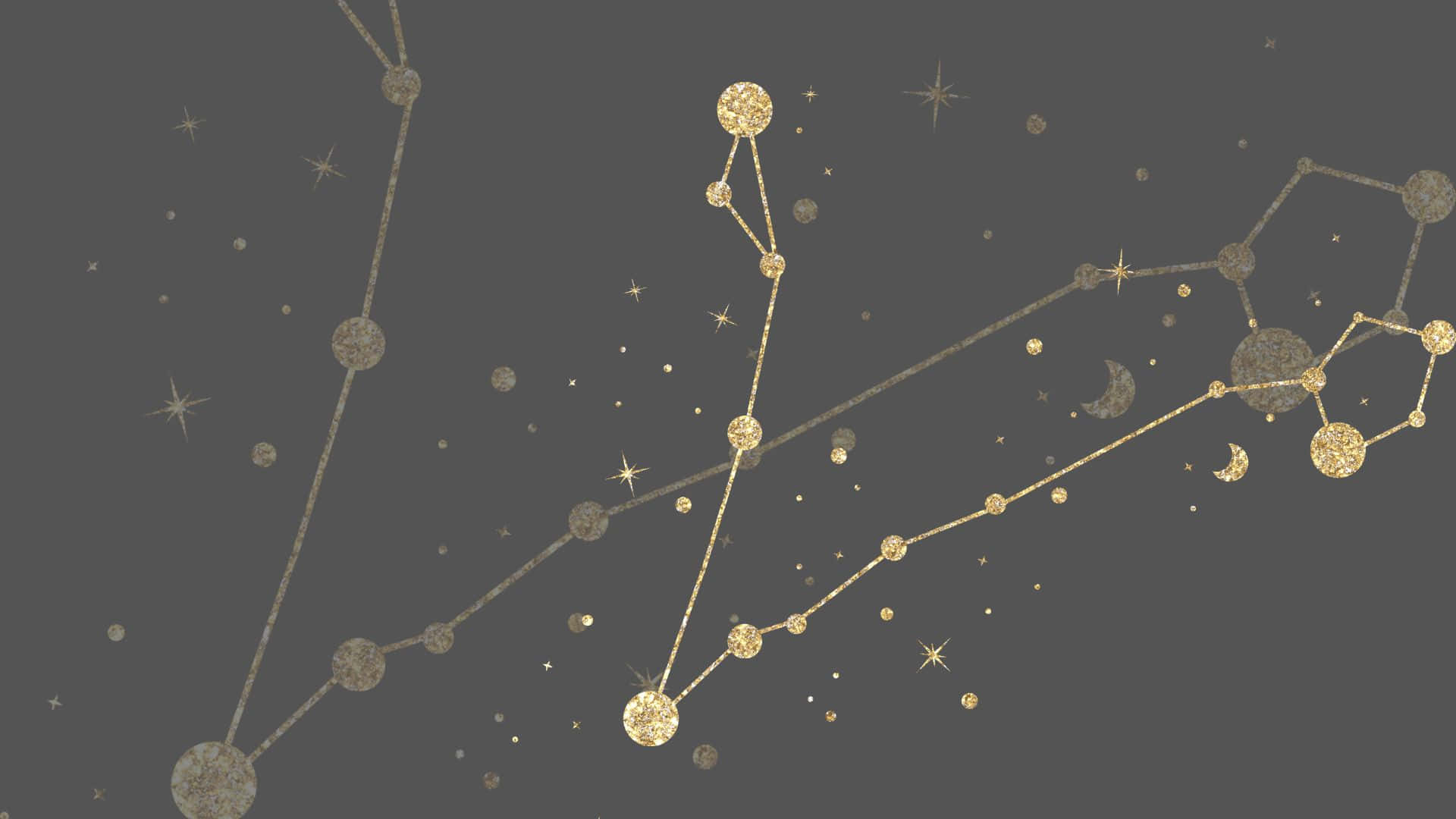 Caption: The Celestial Map: Constellations Night Sky Wallpaper