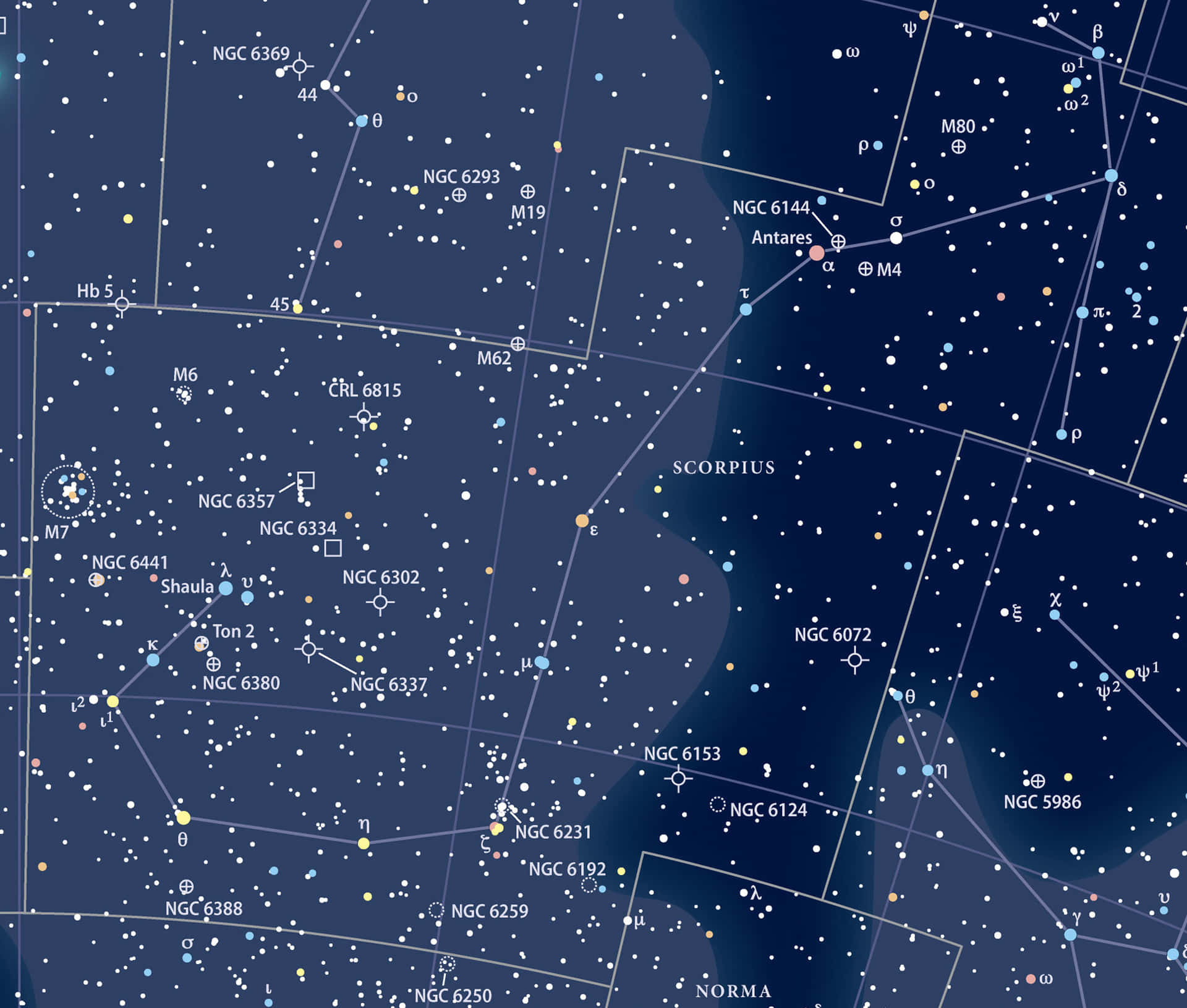 Stunning Constellations in the Night Sky Wallpaper