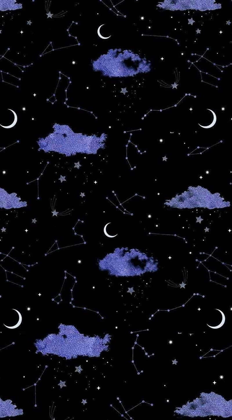 Night Sky Constellations and Stars Wallpaper