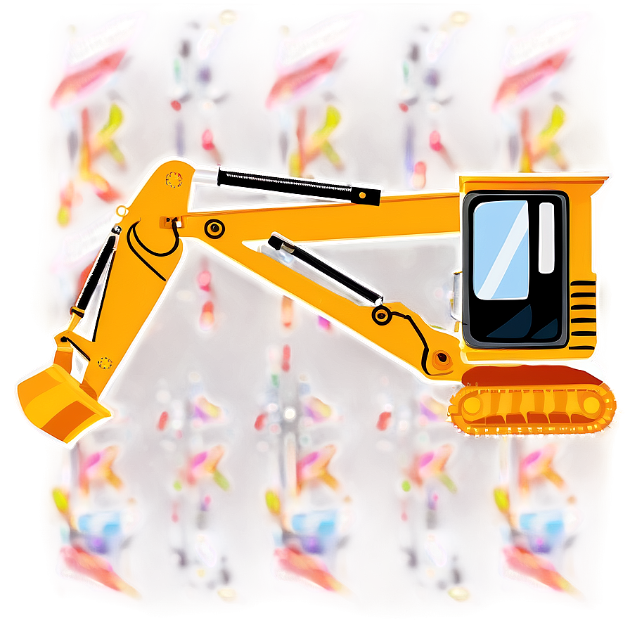Construction Backhoe Png Rgl PNG