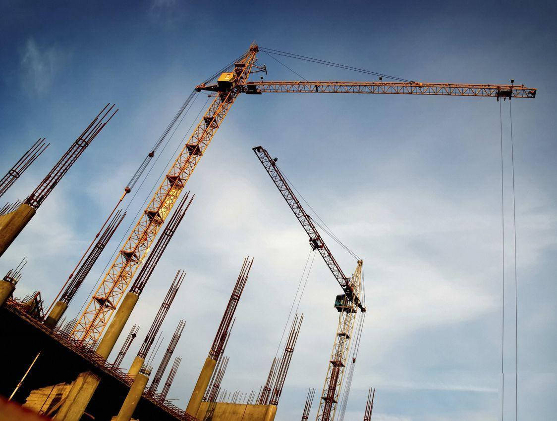 Construction Crane Wallpaper