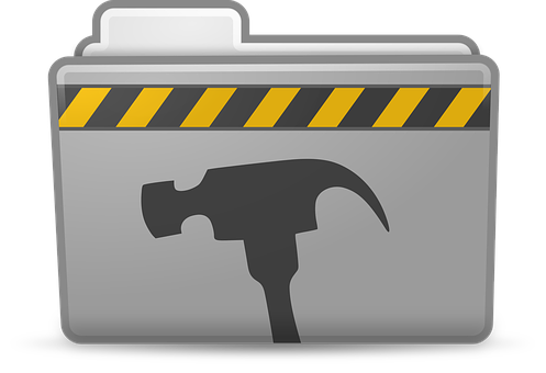 Construction Folder Icon PNG