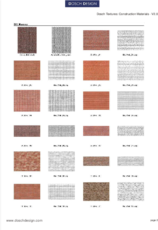 Construction Material Textures Dosch Design PNG