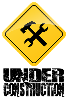 Construction Tools Sign Graphic PNG