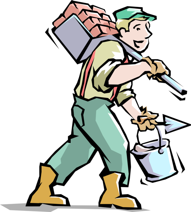 Construction Worker Cartoon PNG