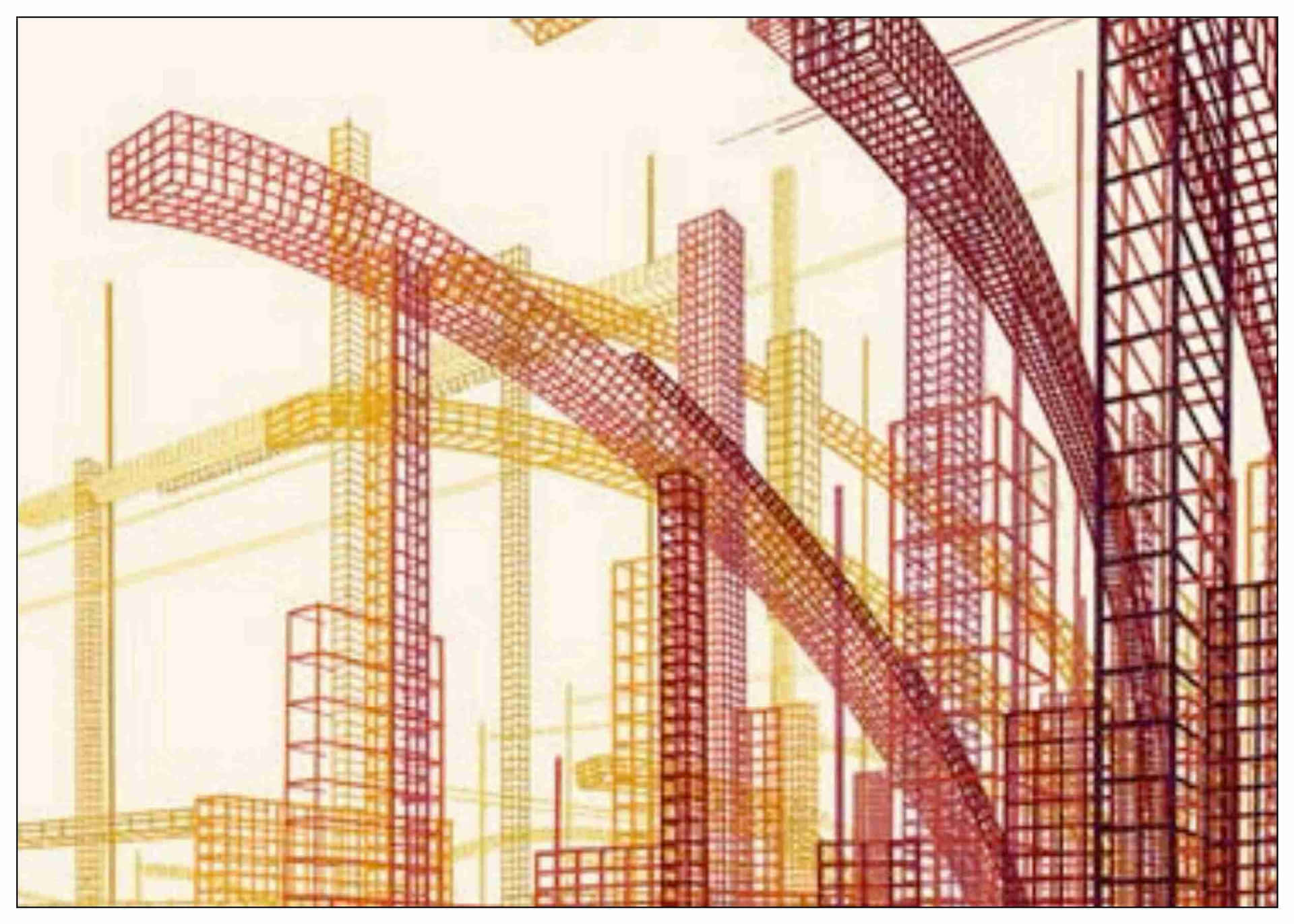 “Vibrant Lights – Constructivism” Wallpaper