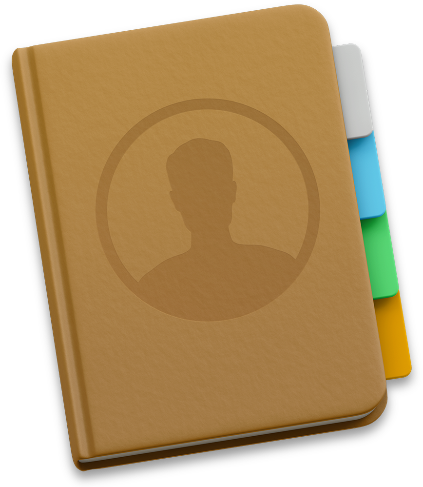 Contact Book Icon PNG