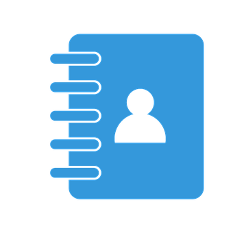 Contact Book Icon PNG