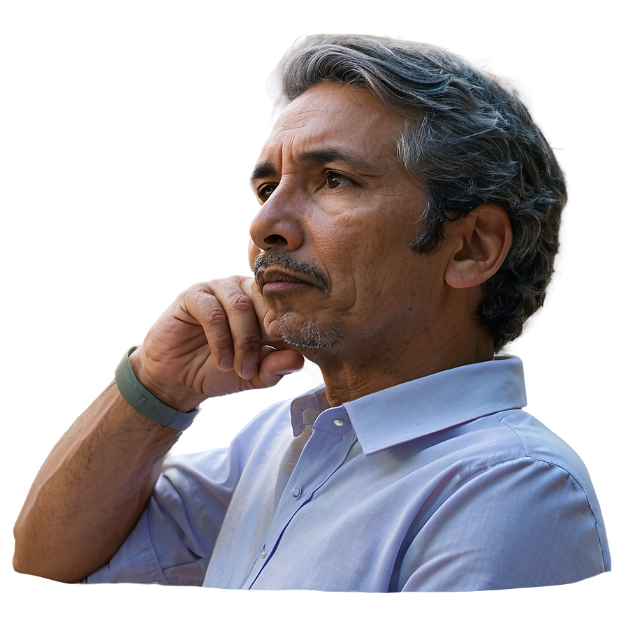 Contemplative Face Png 87 PNG