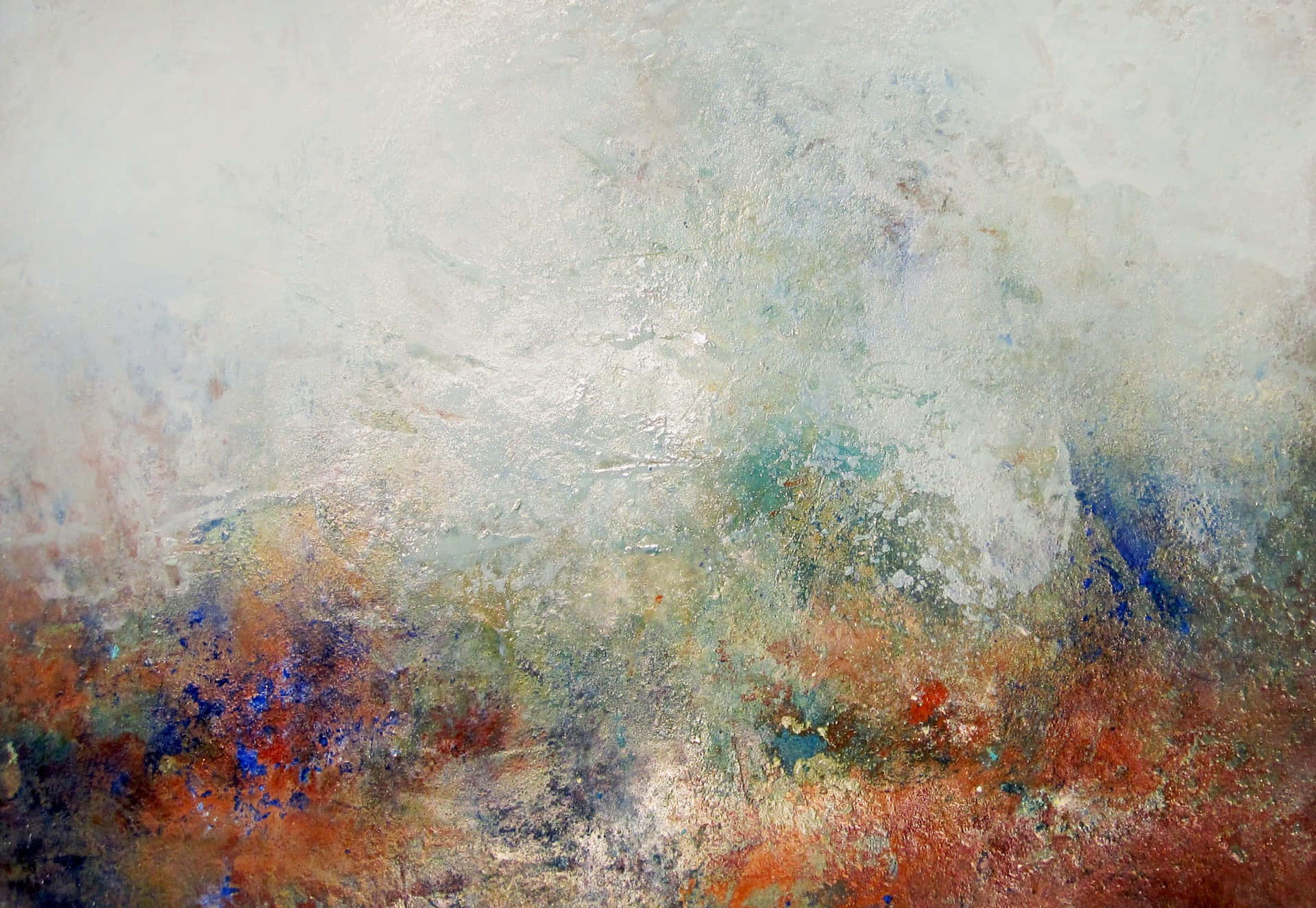 "Intricate and dynamic, this mesmerizing contemporary art painting stirs the soul" Wallpaper
