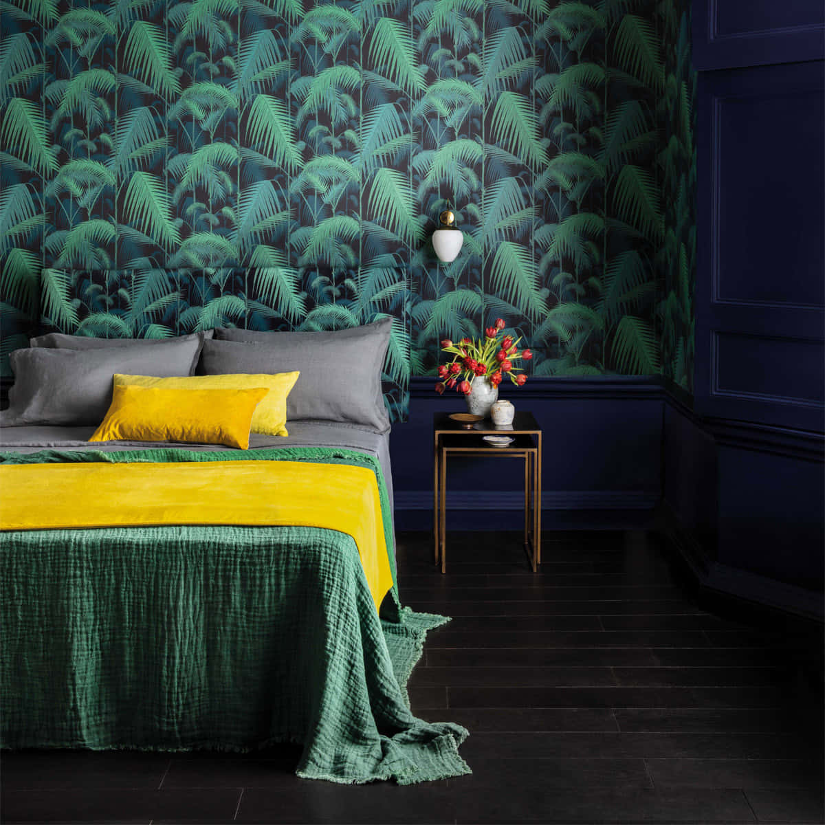 Modern Simplicity - A Snapshot Of A Contemporary Bedroom Interior Wallpaper