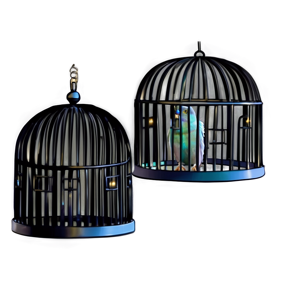 Contemporary Birdcage Png Mem PNG