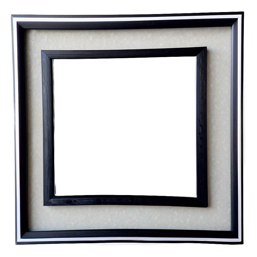 Contemporary Black Frame Png Mmh66 PNG