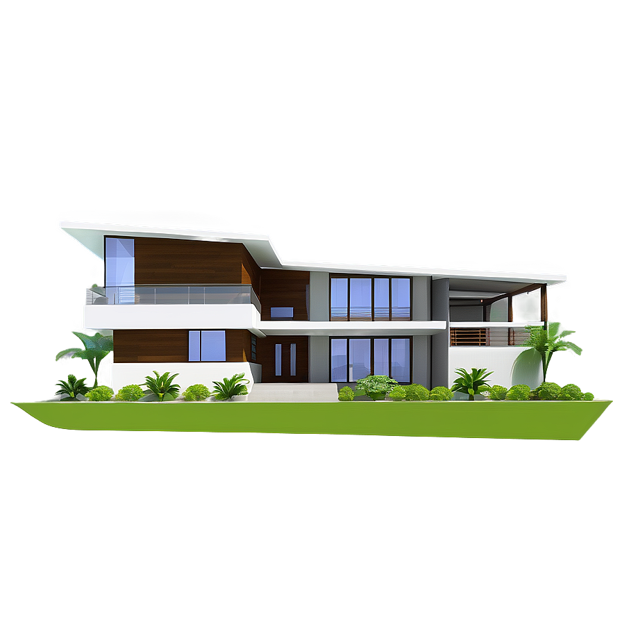 Contemporary Home Architecture Png 46 PNG