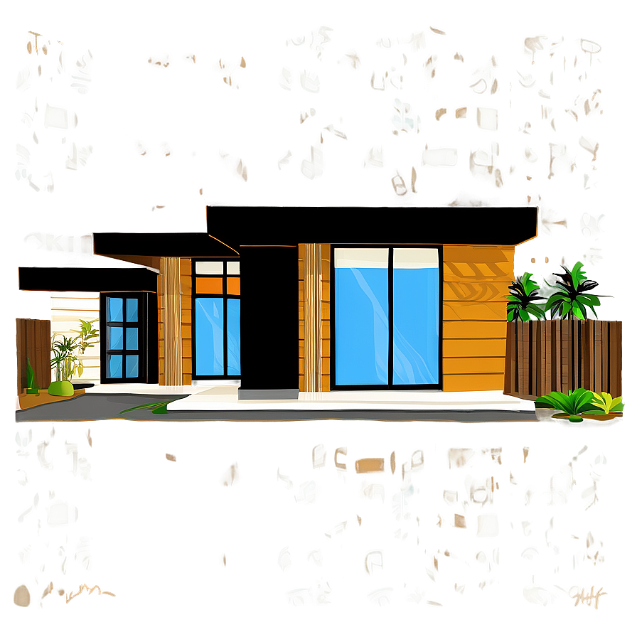 Contemporary Home Architecture Png Pbj99 PNG
