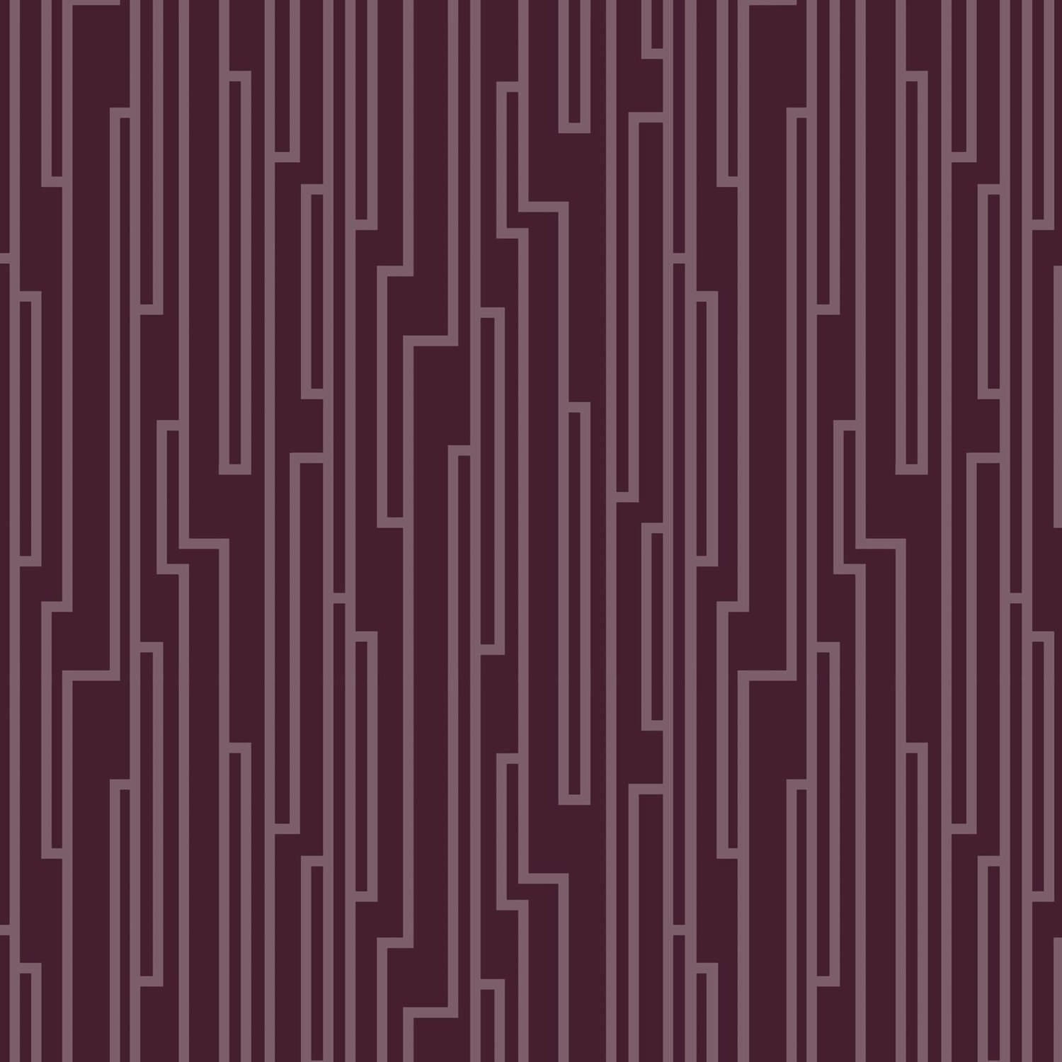 Contemporary Modern Maroon Seamless Lines Picture