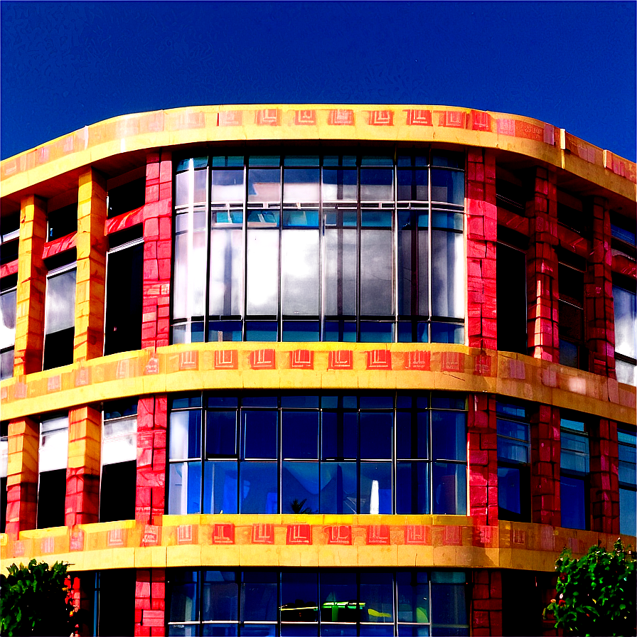 Contemporary Office Building Png Cou PNG