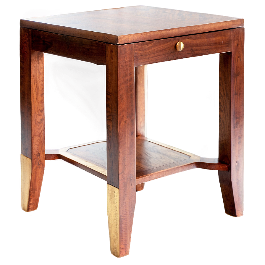 Contemporary Side Table Png 06132024 PNG