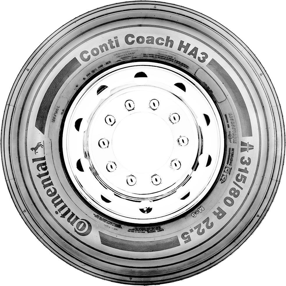 Continental Coach Bus Tire PNG
