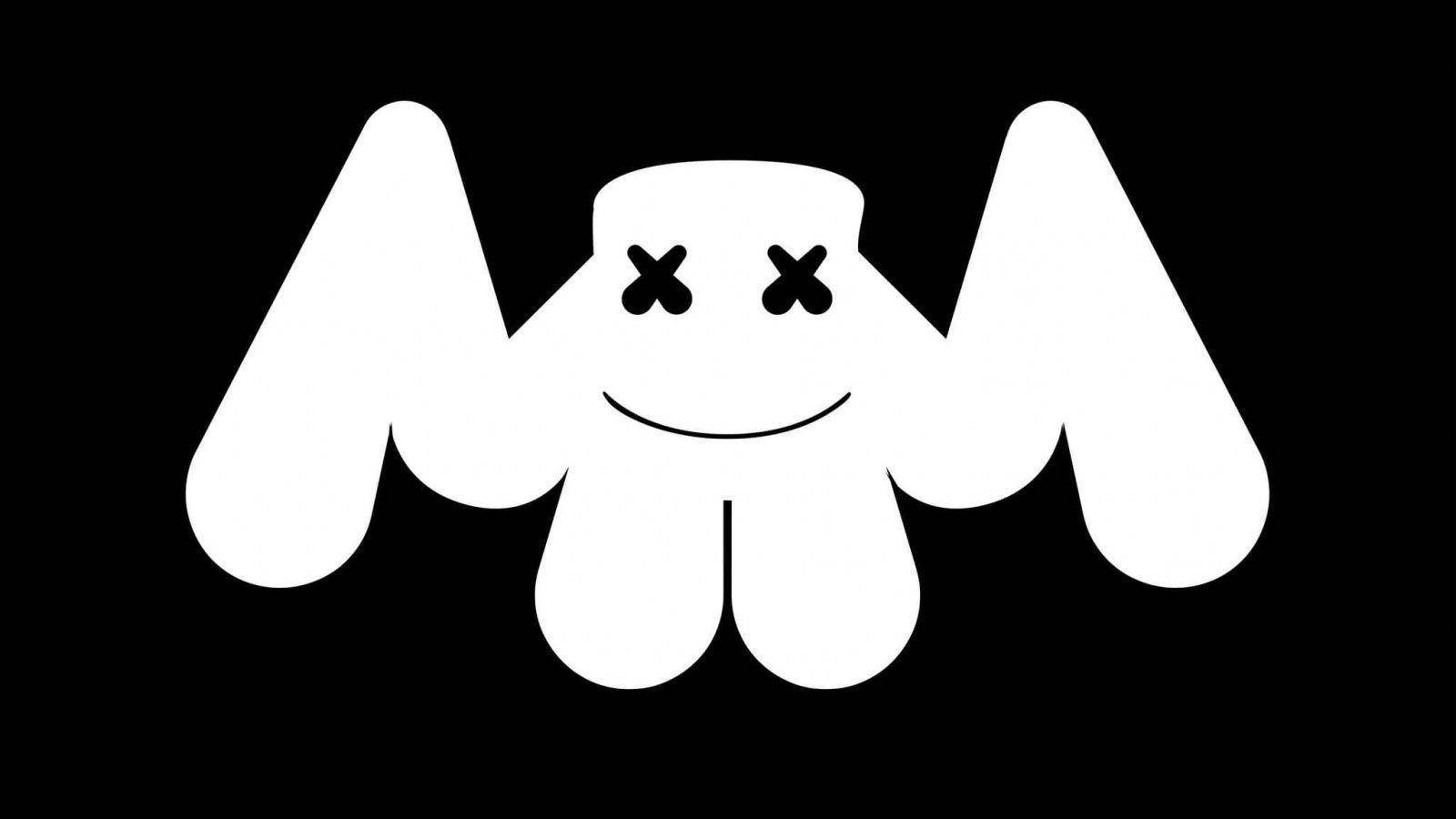 Contrast Marshmello Bat Logo