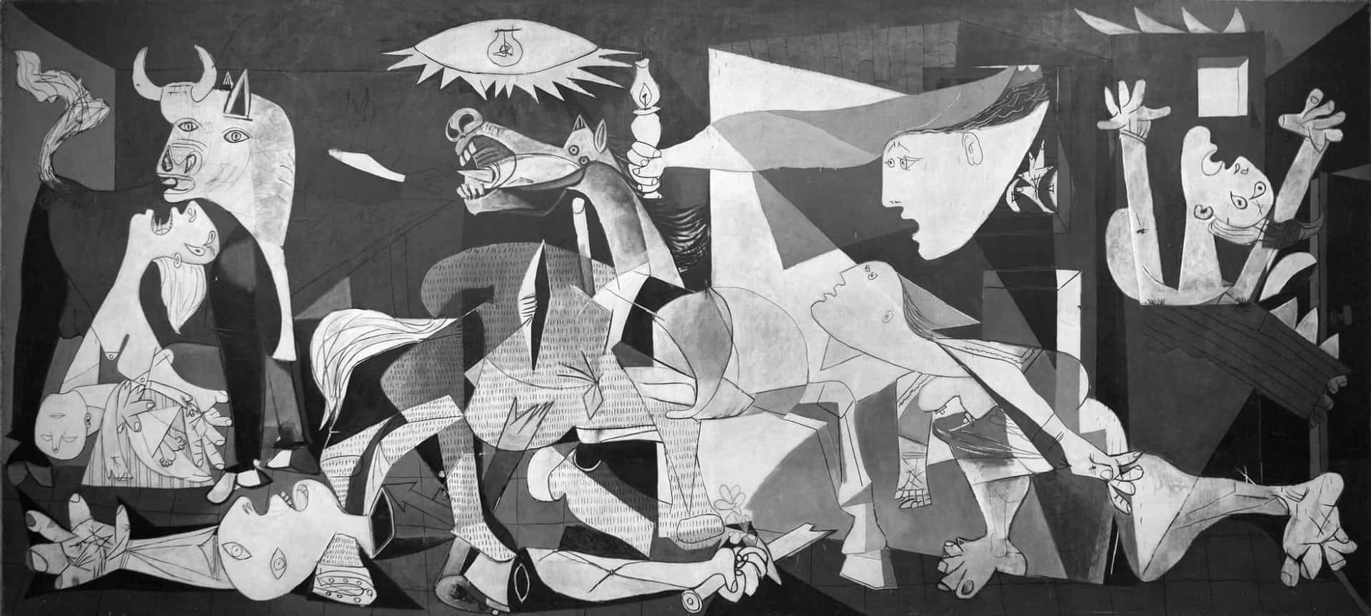 Controversial Painting Of Pablo Picasso Wallpaper
