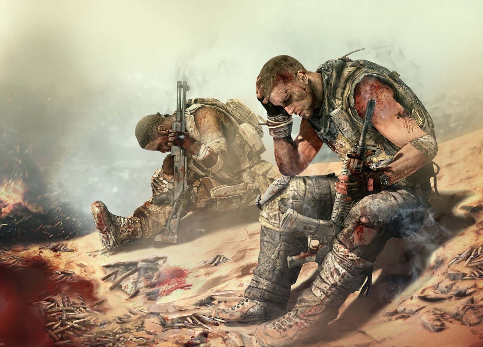 Controversial Spec Ops The Line Video Game Wallpaper