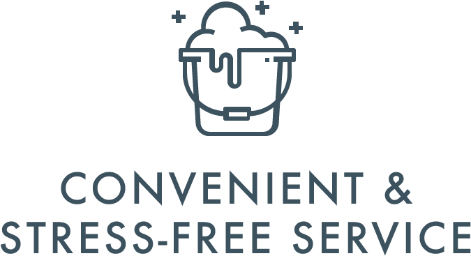 Convenient Stress Free Service Slogan PNG