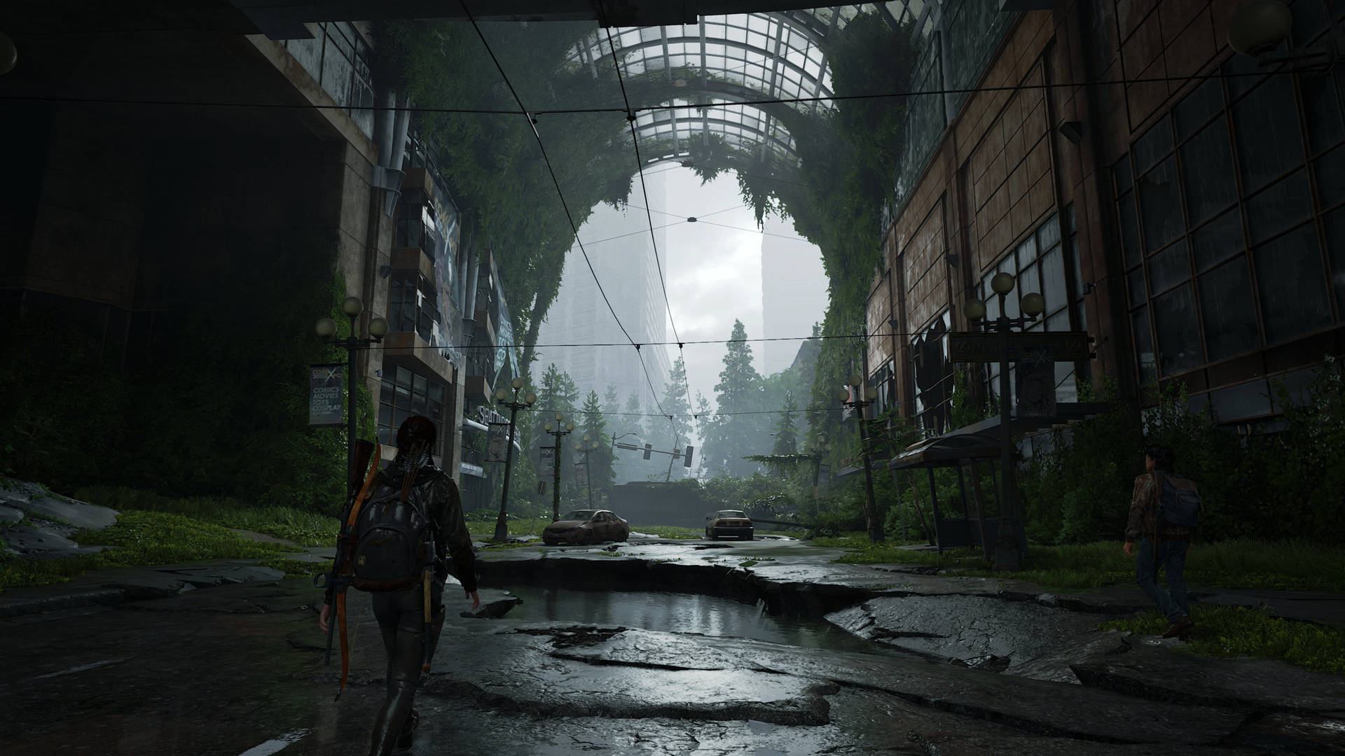 Convention Center In The Last Of Us 4K Wallpaper