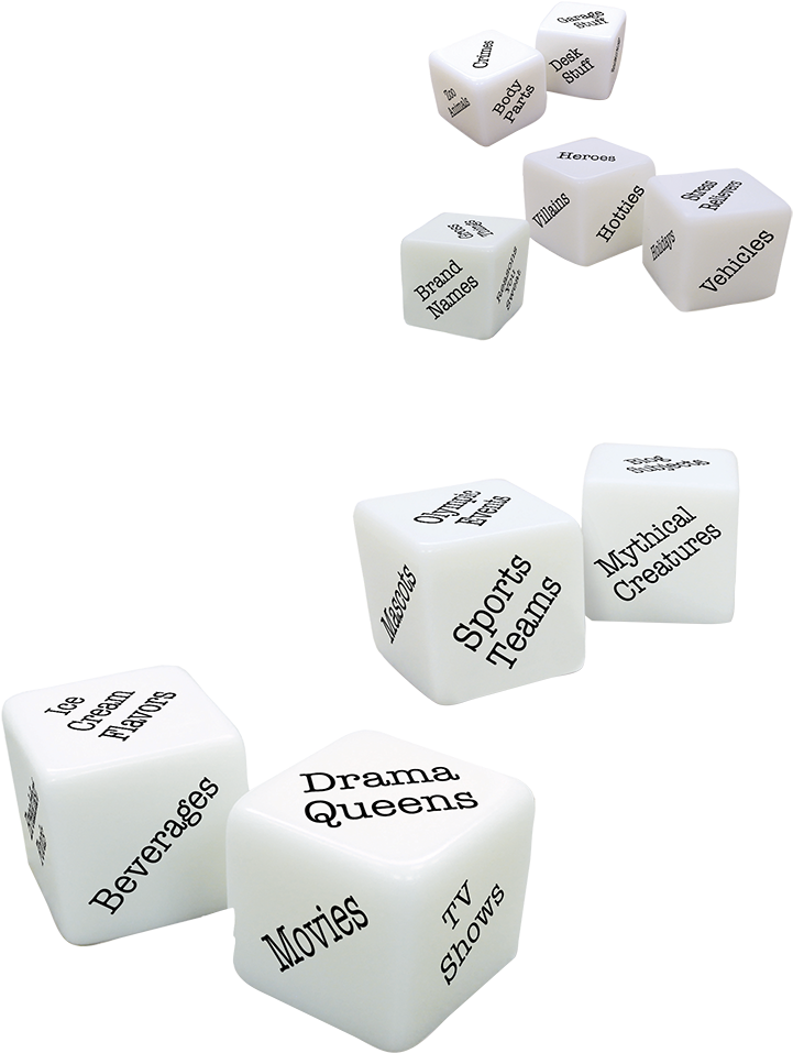 Conversation Starters Dice PNG