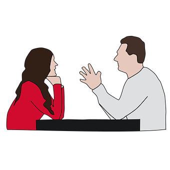 Conversationat Table Vector PNG